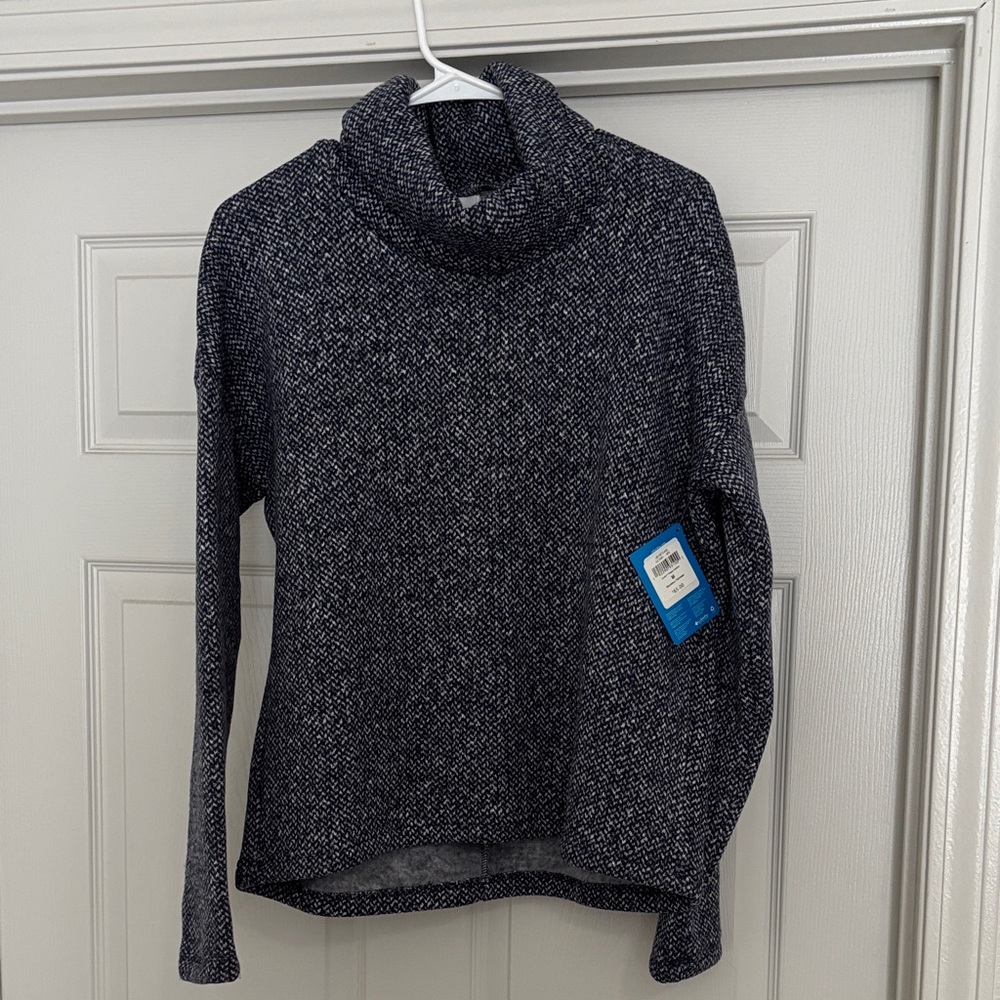 Columbia Women's Navy Cowl Neck Pullover